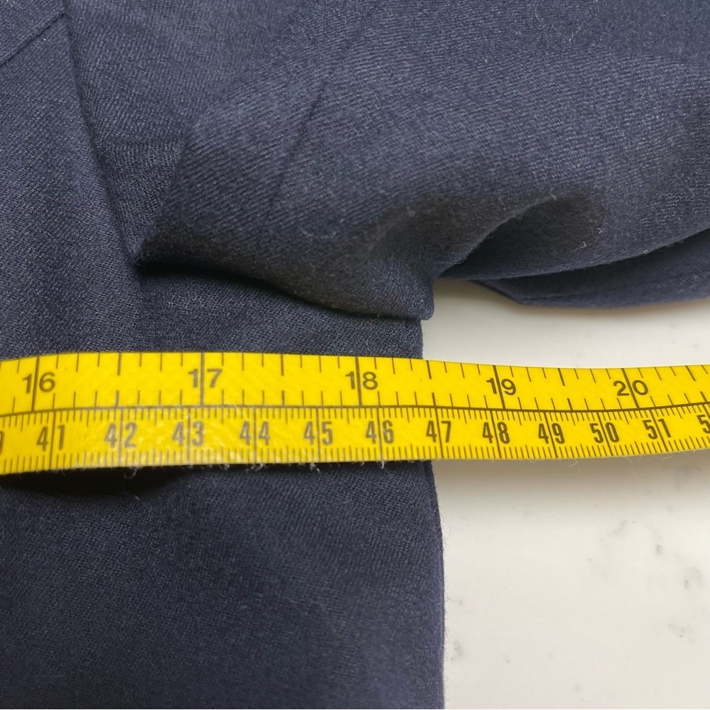 Austin Reed Vintage Navy Blue Wool Blazer Womens Size 16W P - Picture 7 of 8